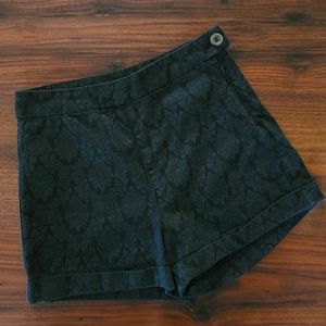 Forever 21 baroque-patterned shorts (EUC)
